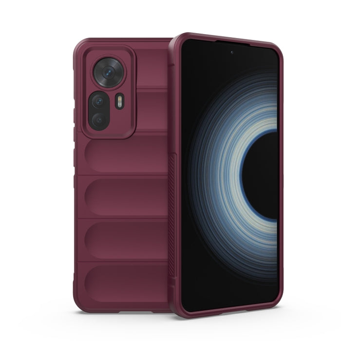 Magic Shield TPU + Estuche para teléfono de franela, For Xiaomi Redmi K50 Ultra