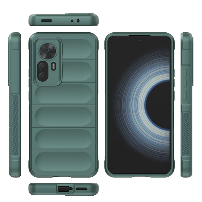 Magic Shield TPU + Estuche para teléfono de franela, For Xiaomi Redmi K50 Ultra