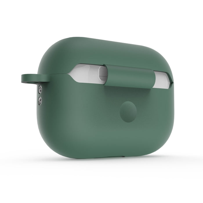 Funda protectora de PC de silicona para auriculares con botón de interruptor y hebilla