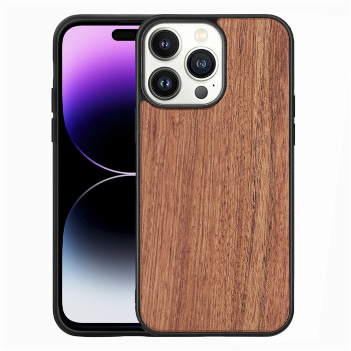Caja magnética de madera maciza para teléfono