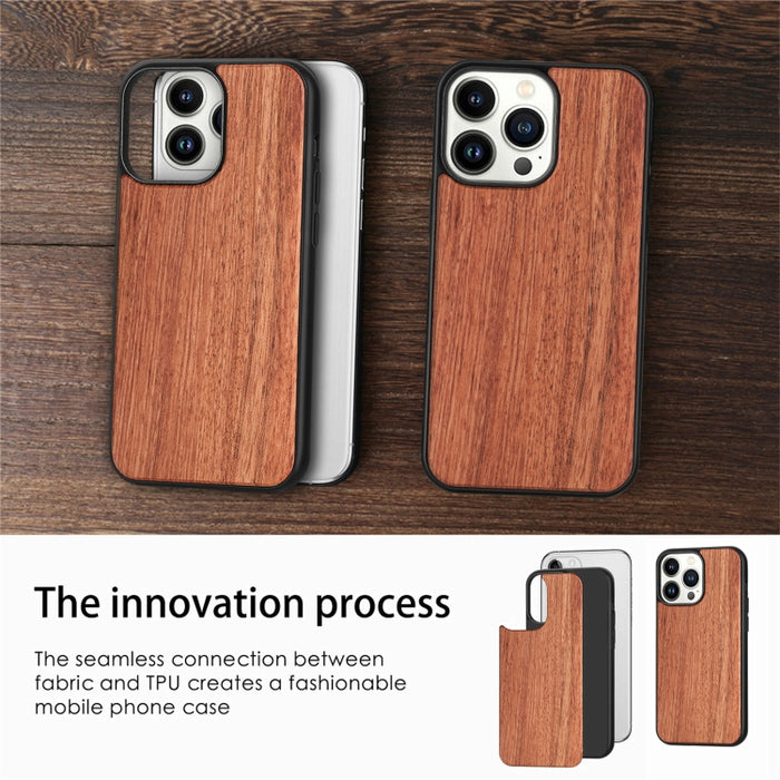 Caja magnética de madera maciza para teléfono
