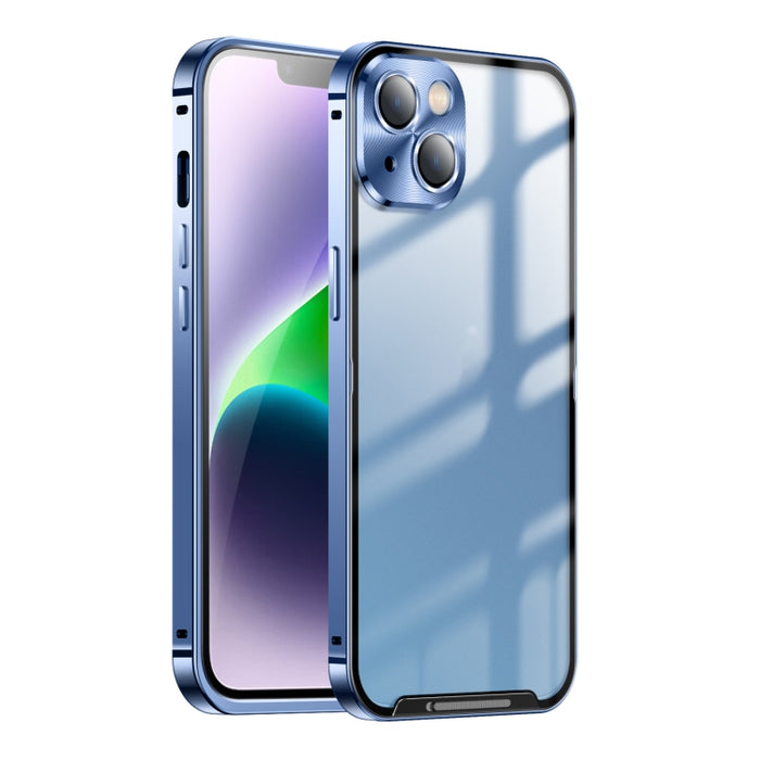 Estuche de teléfono de metal esmerilado