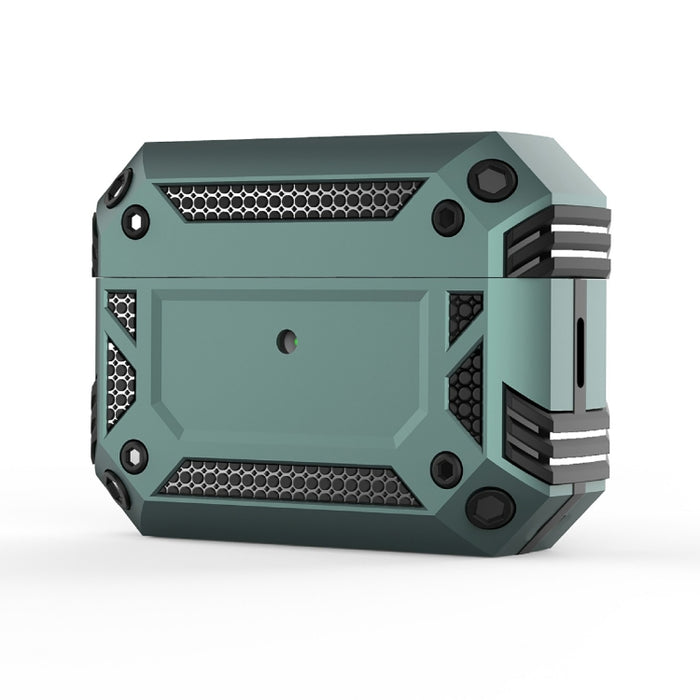 Funda protectora para auriculares a prueba de golpes de cuatro esquinas con armadura militar