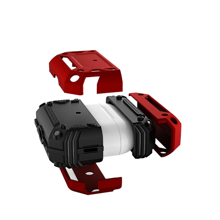 Funda protectora para auriculares a prueba de golpes de cuatro esquinas con armadura militar