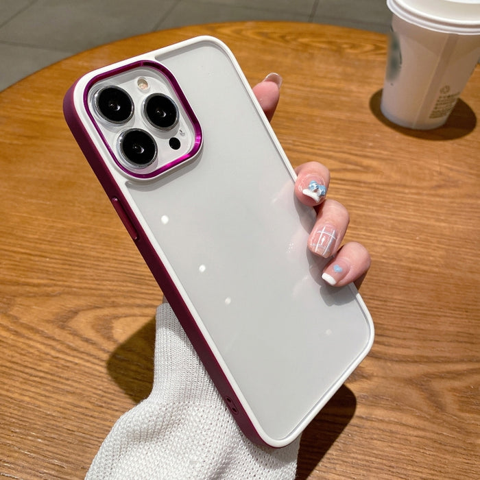 Estuche para teléfono TPU + PC con escudo bicolor