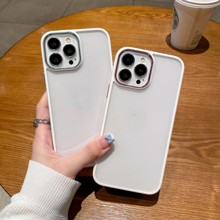 Estuche para teléfono TPU + PC con escudo bicolor