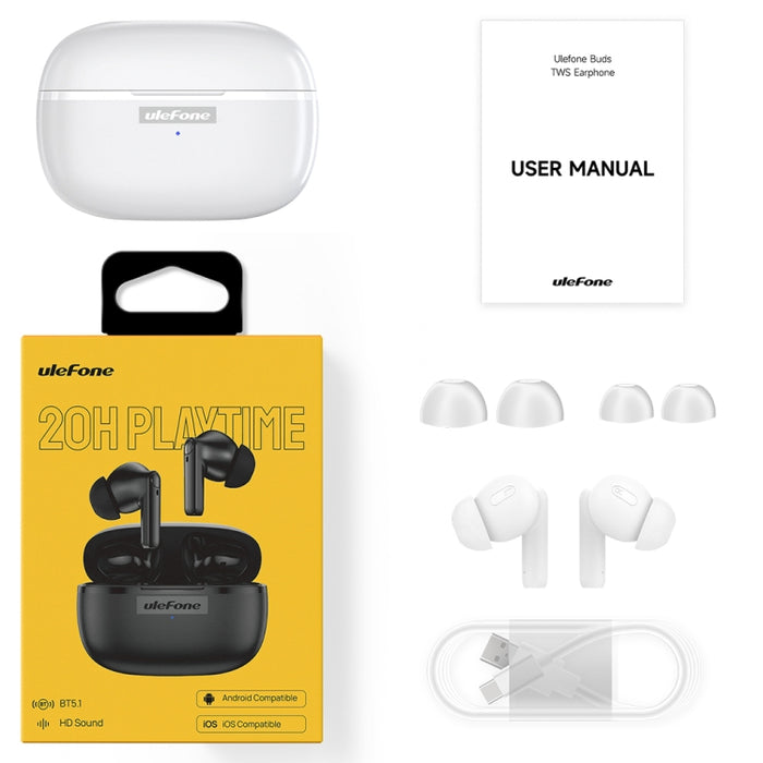 Auriculares Bluetooth inalámbricos originales Ulefone Buds TWS True