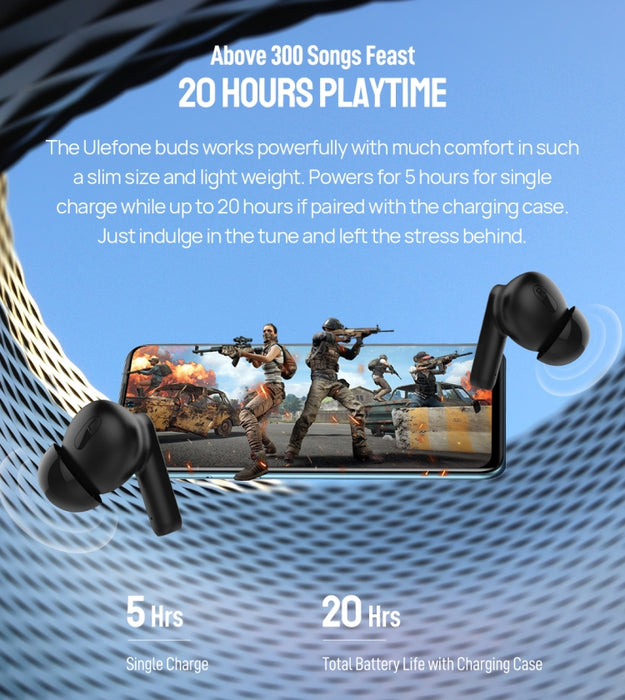 Auriculares Bluetooth inalámbricos originales Ulefone Buds TWS True
