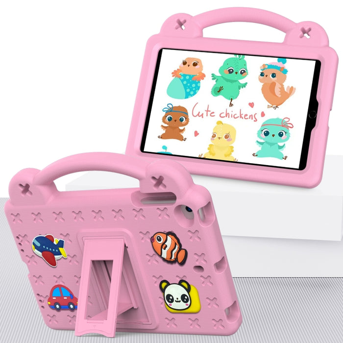 Funda para tableta a prueba de golpes EVA con soporte para niños, For iPad mini 1 / 2 / 3 / 4 / 5, For iPad Air / Air 2 / iPad 5 / 6 / Pro 9.7, For iPad Pro 11 2018 / 2020 / 2021, For iPad Air 2020 / 2022 10.9