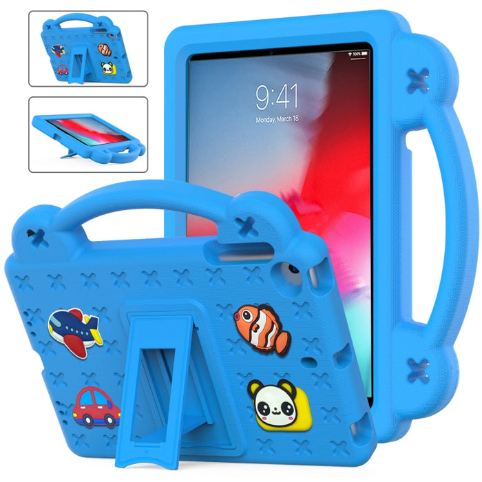 Funda para tableta a prueba de golpes EVA con soporte para niños, For iPad mini 1 / 2 / 3 / 4 / 5, For iPad Air / Air 2 / iPad 5 / 6 / Pro 9.7, For iPad Pro 11 2018 / 2020 / 2021, For iPad Air 2020 / 2022 10.9