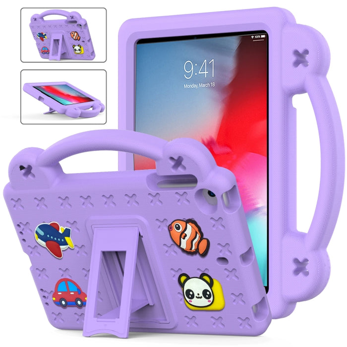 Funda para tableta a prueba de golpes EVA con soporte para niños, For iPad mini 1 / 2 / 3 / 4 / 5, For iPad Air / Air 2 / iPad 5 / 6 / Pro 9.7, For iPad Pro 11 2018 / 2020 / 2021, For iPad Air 2020 / 2022 10.9