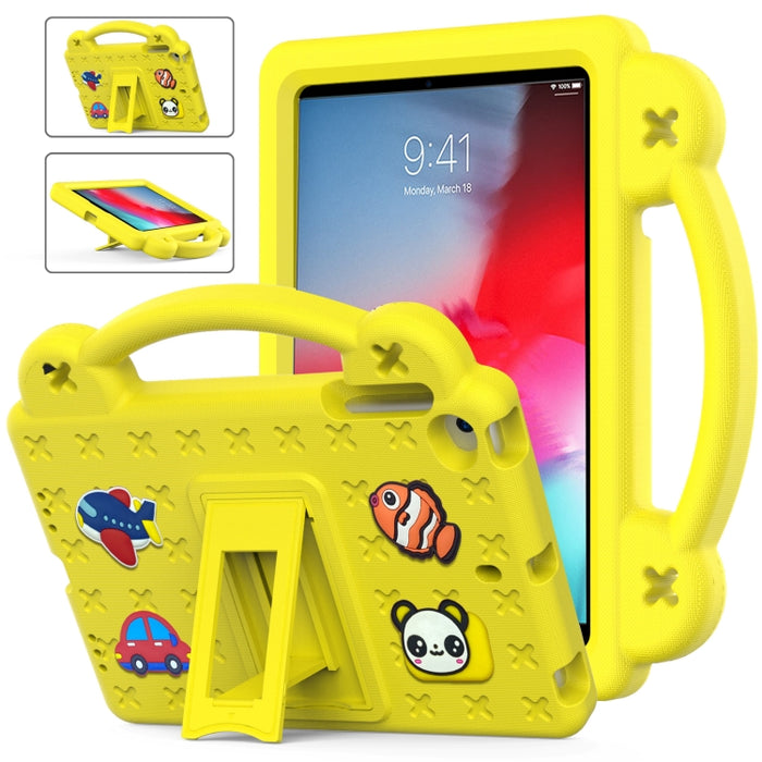 Funda para tableta a prueba de golpes EVA con soporte para niños, For iPad mini 1 / 2 / 3 / 4 / 5, For iPad Air / Air 2 / iPad 5 / 6 / Pro 9.7, For iPad Pro 11 2018 / 2020 / 2021, For iPad Air 2020 / 2022 10.9