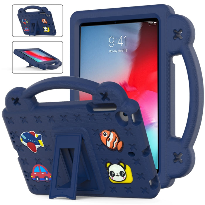 Funda para tableta a prueba de golpes EVA con soporte para niños, For iPad mini 1 / 2 / 3 / 4 / 5, For iPad Air / Air 2 / iPad 5 / 6 / Pro 9.7, For iPad Pro 11 2018 / 2020 / 2021, For iPad Air 2020 / 2022 10.9