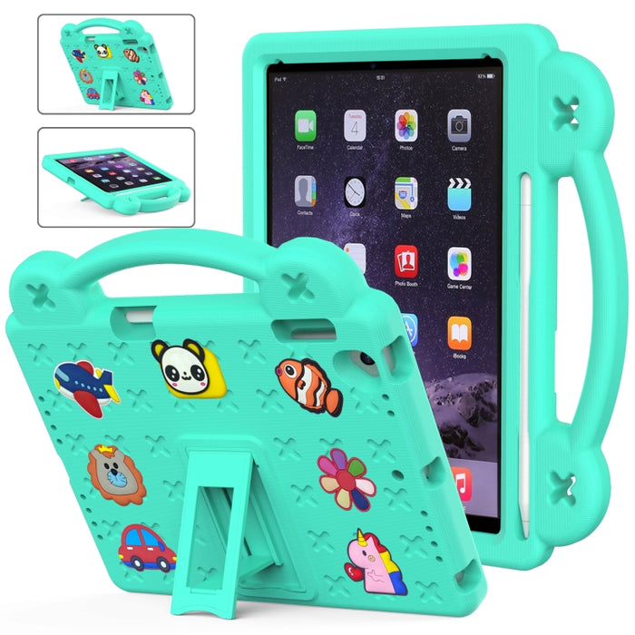 Funda para tableta a prueba de golpes EVA con soporte para niños, For iPad mini 1 / 2 / 3 / 4 / 5, For iPad Air / Air 2 / iPad 5 / 6 / Pro 9.7, For iPad Pro 11 2018 / 2020 / 2021, For iPad Air 2020 / 2022 10.9