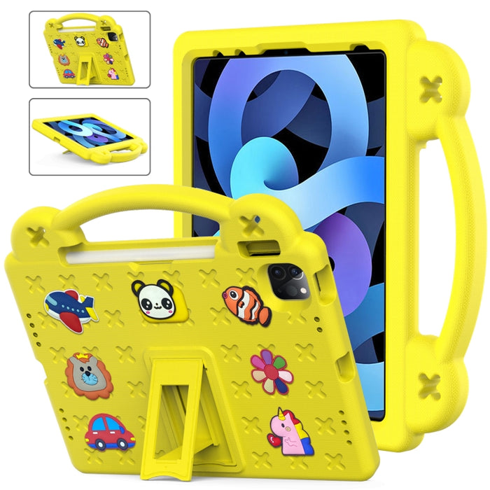 Funda para tableta a prueba de golpes EVA con soporte para niños, For iPad mini 1 / 2 / 3 / 4 / 5, For iPad Air / Air 2 / iPad 5 / 6 / Pro 9.7, For iPad Pro 11 2018 / 2020 / 2021, For iPad Air 2020 / 2022 10.9