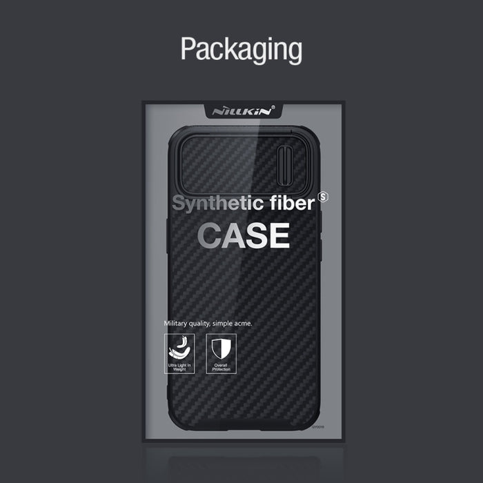 Estuche para teléfono Camshield de fibra sintética NILLKIN