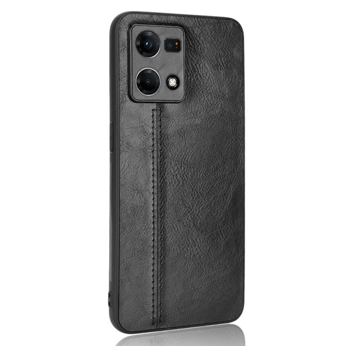 Patrón de vaca de costura Funda PC + PU + TPU, For OPPO Reno7 4G, For Xiaomi Redmi K50 Gaming, For Microsoft Surface Duo 2