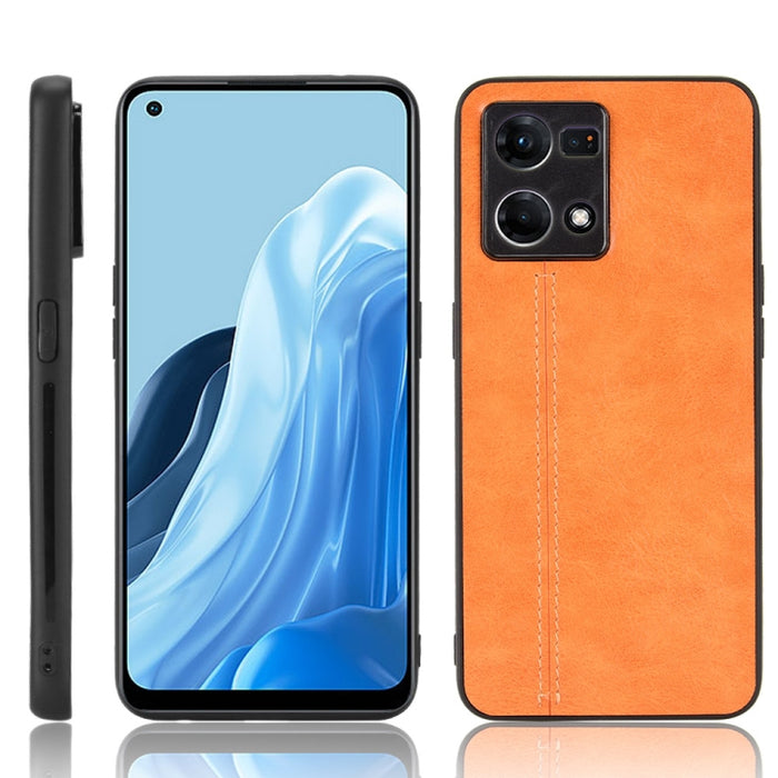 Patrón de vaca de costura Funda PC + PU + TPU, For OPPO Reno7 4G, For Xiaomi Redmi K50 Gaming, For Microsoft Surface Duo 2