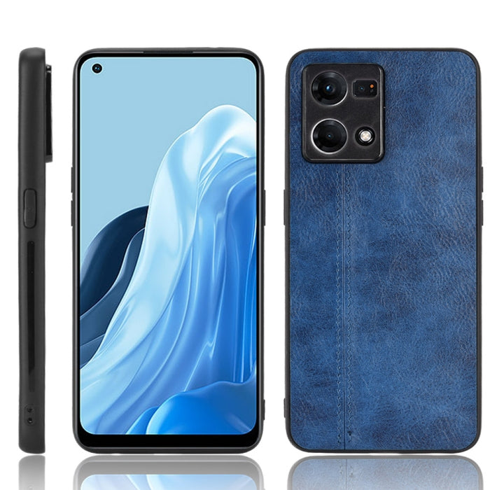 Patrón de vaca de costura Funda PC + PU + TPU, For OPPO Reno7 4G, For Xiaomi Redmi K50 Gaming, For Microsoft Surface Duo 2