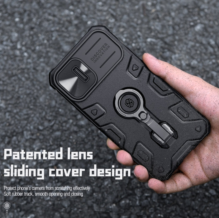 Estuche protector NILLKIN CamShield Armor a prueba de golpes