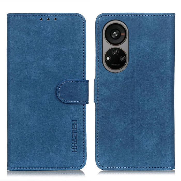 Estuche para teléfono de cuero con textura retro KHAZNEH, For Motorola Edge 30 Lite / Edge 30 Neo, For Realme 9i 5G / 10 5G, For ZTE Blade A72 5G, For ZTE Blade V40S, For Xiaomi Redmi A1