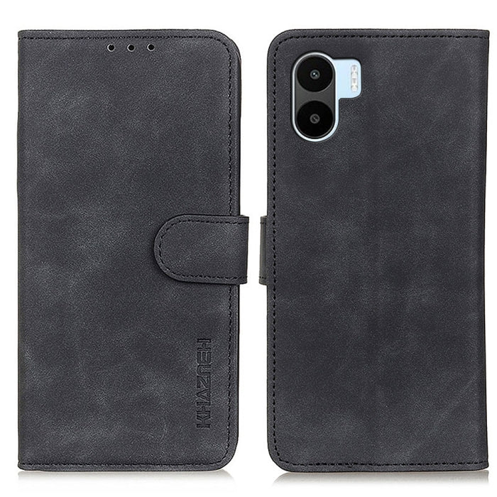 Estuche para teléfono de cuero con textura retro KHAZNEH, For Motorola Edge 30 Lite / Edge 30 Neo, For Realme 9i 5G / 10 5G, For ZTE Blade A72 5G, For ZTE Blade V40S, For Xiaomi Redmi A1