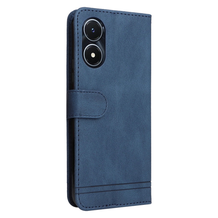 Skin Feel Life Tree Funda de piel para teléfono con botón de metal, For vivo Y02s, For vivo Y75 4G / S10e, For vivo Y77 5G, For Xiaomi Poco C40, For Xiaomi Poco M4 5G