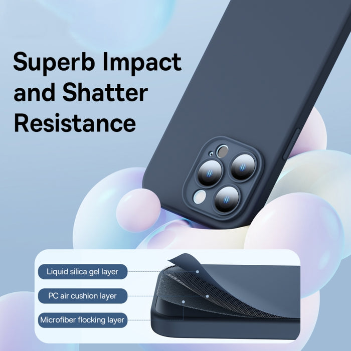 Estuche para teléfono de gel de sílice líquido Baseus