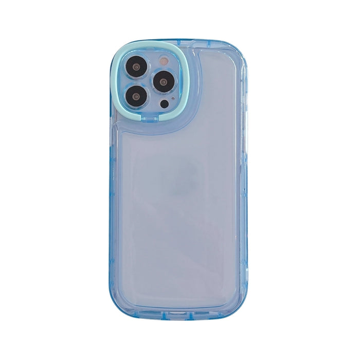 Funda de teléfono TPU con soporte invisible para lentes