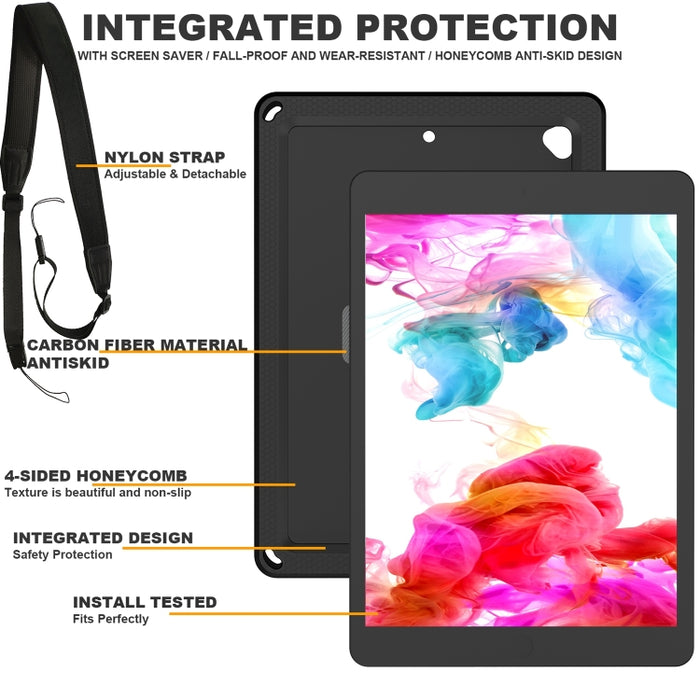 Funda para tableta EVA + PC con correa para el hombro