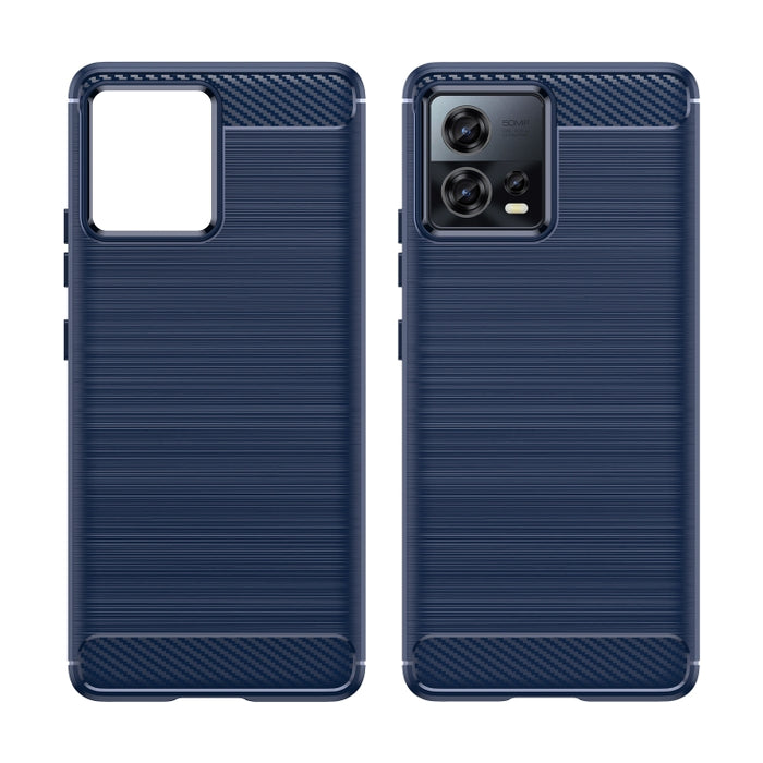 Caja de teléfono TPU de fibra de carbono con textura cepillada, For Motorola Edge 30 Fusion/Moto S30 Pro, For Xiaomi Redmi A1