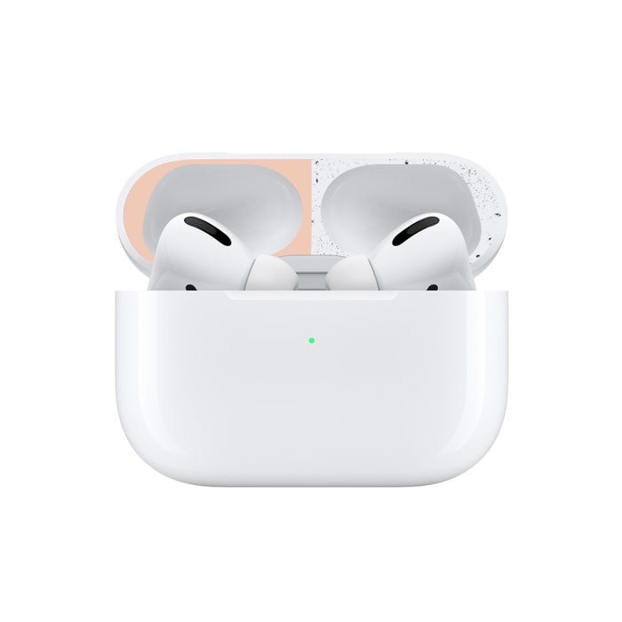 Estuche protector de auriculares inalámbricos Etiqueta de metal