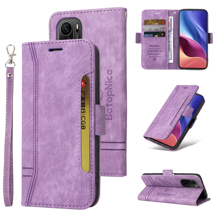 BETOPNICE Estuche de cuero con hebilla de doble cara para teléfono, For Xiaomi Redmi 9C, For Xiaomi Redmi 10C, For Xiaomi Redmi K40, For Xiaomi Redmi K50 Gaming, For Xiaomi Redmi Note 9 4G, For Xiaomi Redmi Note 9 Pro 4G                                ...