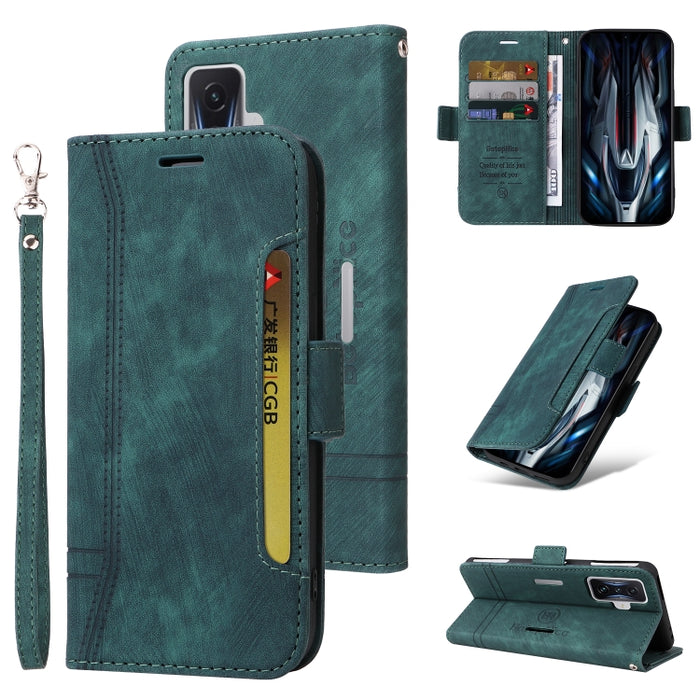 BETOPNICE Estuche de cuero con hebilla de doble cara para teléfono, For Xiaomi Redmi 9C, For Xiaomi Redmi 10C, For Xiaomi Redmi K40, For Xiaomi Redmi K50 Gaming, For Xiaomi Redmi Note 9 4G, For Xiaomi Redmi Note 9 Pro 4G                                ...