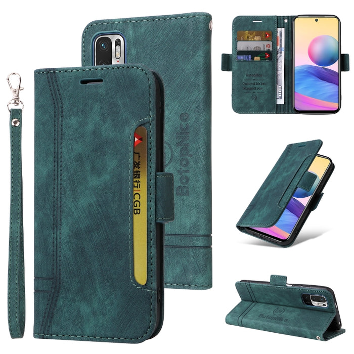 BETOPNICE Estuche de cuero con hebilla de doble cara para teléfono, For Xiaomi Redmi 9C, For Xiaomi Redmi 10C, For Xiaomi Redmi K40, For Xiaomi Redmi K50 Gaming, For Xiaomi Redmi Note 9 4G, For Xiaomi Redmi Note 9 Pro 4G                                ...
