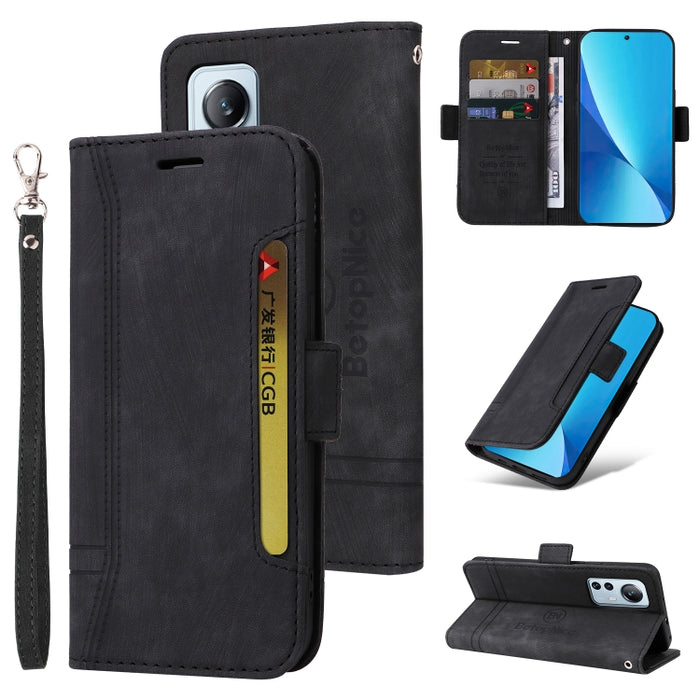 BETOPNICE Estuche de cuero con hebilla de doble cara para teléfono, For Xiaomi Redmi 9C, For Xiaomi Redmi 10C, For Xiaomi Redmi K40, For Xiaomi Redmi K50 Gaming, For Xiaomi Redmi Note 9 4G, For Xiaomi Redmi Note 9 Pro 4G                                ...