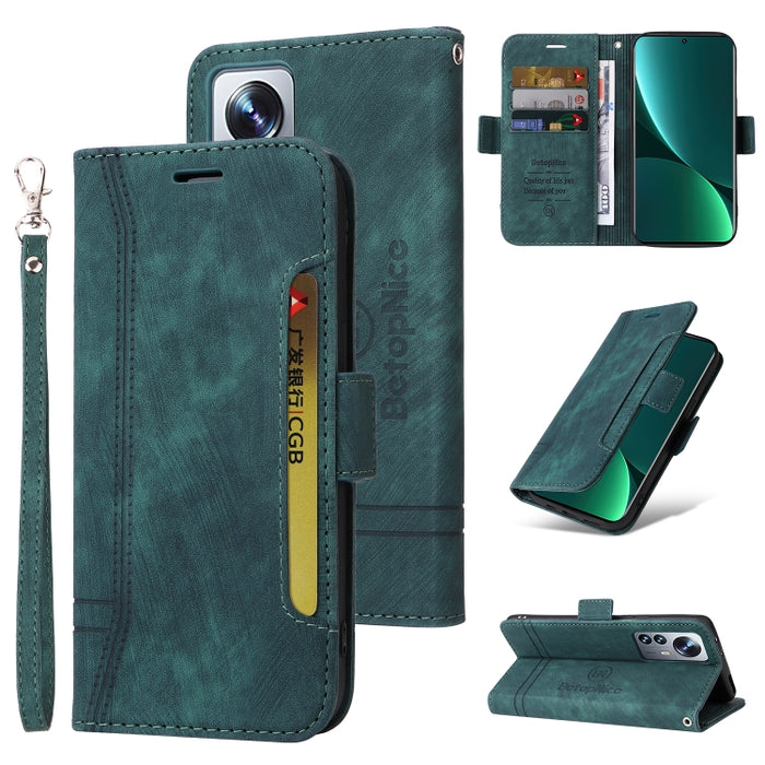 BETOPNICE Estuche de cuero con hebilla de doble cara para teléfono, For Xiaomi Redmi 9C, For Xiaomi Redmi 10C, For Xiaomi Redmi K40, For Xiaomi Redmi K50 Gaming, For Xiaomi Redmi Note 9 4G, For Xiaomi Redmi Note 9 Pro 4G                                ...
