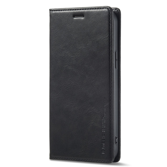 LC.IMEEKE RFID Funda de cuero antirrobo para teléfono, For iPhone 14 Pro, For iPhone 14 Pro Max, For iPhone 12 Pro/12, For iPhone 12 Pro Max, For Samsung Galaxy A53 5G