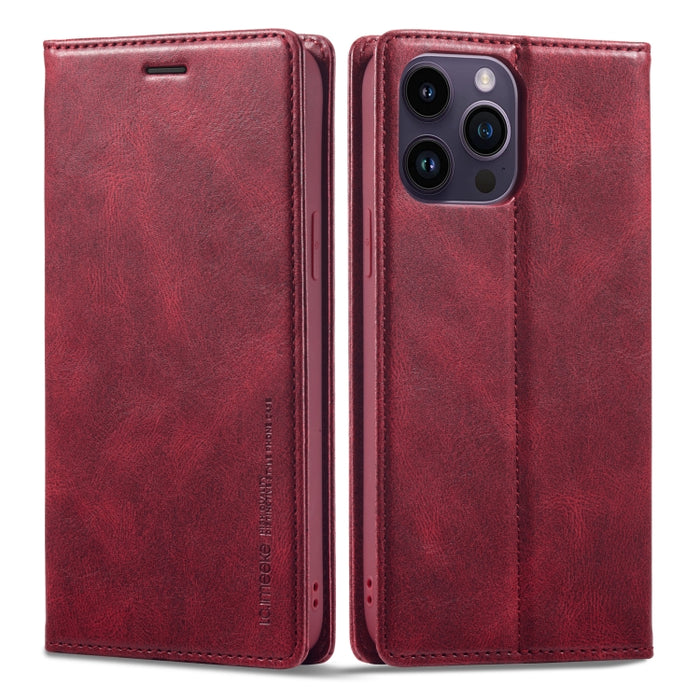 LC.IMEEKE RFID Funda de cuero antirrobo para teléfono, For iPhone 14 Pro, For iPhone 14 Pro Max, For iPhone 12 Pro/12, For iPhone 12 Pro Max, For Samsung Galaxy A53 5G