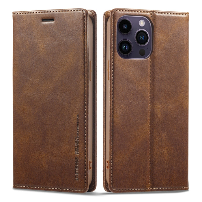 LC.IMEEKE RFID Funda de cuero antirrobo para teléfono, For iPhone 14 Pro, For iPhone 14 Pro Max, For iPhone 12 Pro/12, For iPhone 12 Pro Max, For Samsung Galaxy A53 5G