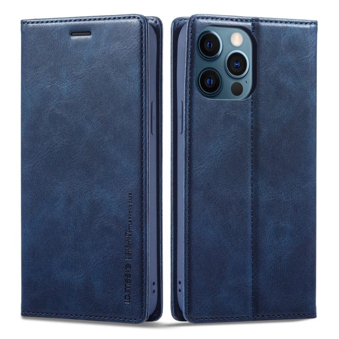 LC.IMEEKE RFID Funda de cuero antirrobo para teléfono, For iPhone 14 Pro, For iPhone 14 Pro Max, For iPhone 12 Pro/12, For iPhone 12 Pro Max, For Samsung Galaxy A53 5G