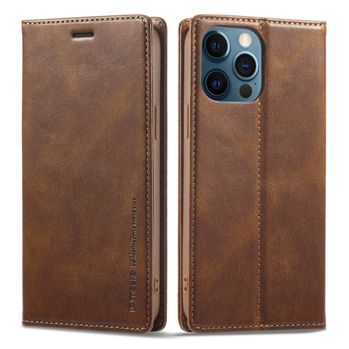 LC.IMEEKE RFID Funda de cuero antirrobo para teléfono, For iPhone 14 Pro, For iPhone 14 Pro Max, For iPhone 12 Pro/12, For iPhone 12 Pro Max, For Samsung Galaxy A53 5G
