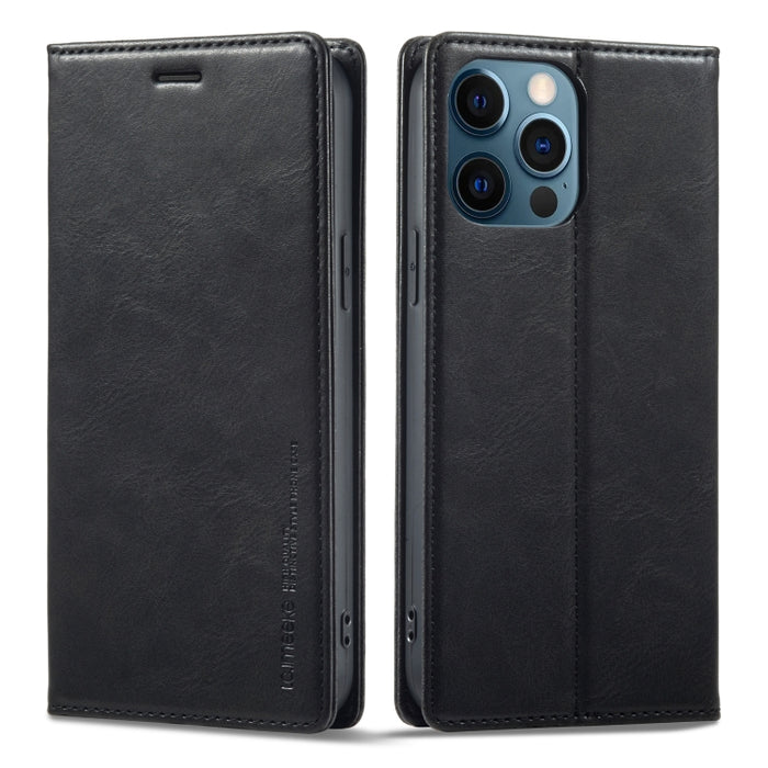 LC.IMEEKE RFID Funda de cuero antirrobo para teléfono, For iPhone 14 Pro, For iPhone 14 Pro Max, For iPhone 12 Pro/12, For iPhone 12 Pro Max, For Samsung Galaxy A53 5G