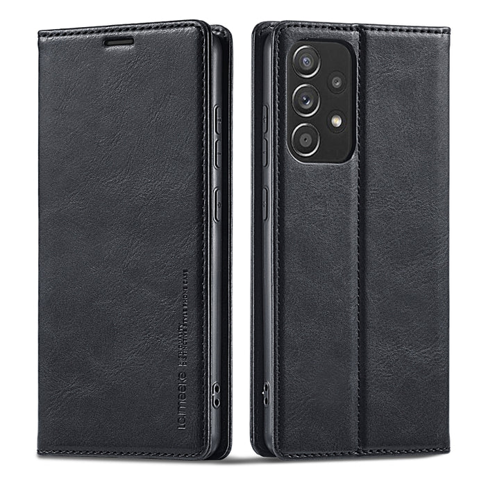 LC.IMEEKE RFID Funda de cuero antirrobo para teléfono, For iPhone 14 Pro, For iPhone 14 Pro Max, For iPhone 12 Pro/12, For iPhone 12 Pro Max, For Samsung Galaxy A53 5G