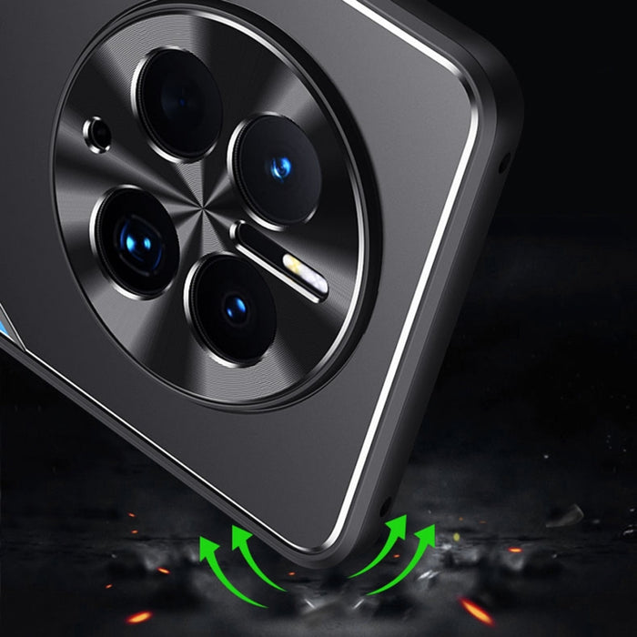 Blade Series TPU + aleación de titanio con estuche para teléfono con soporte