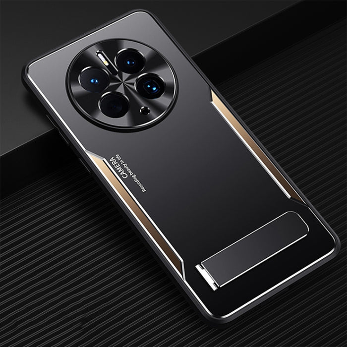 Blade Series TPU + aleación de titanio con estuche para teléfono con soporte