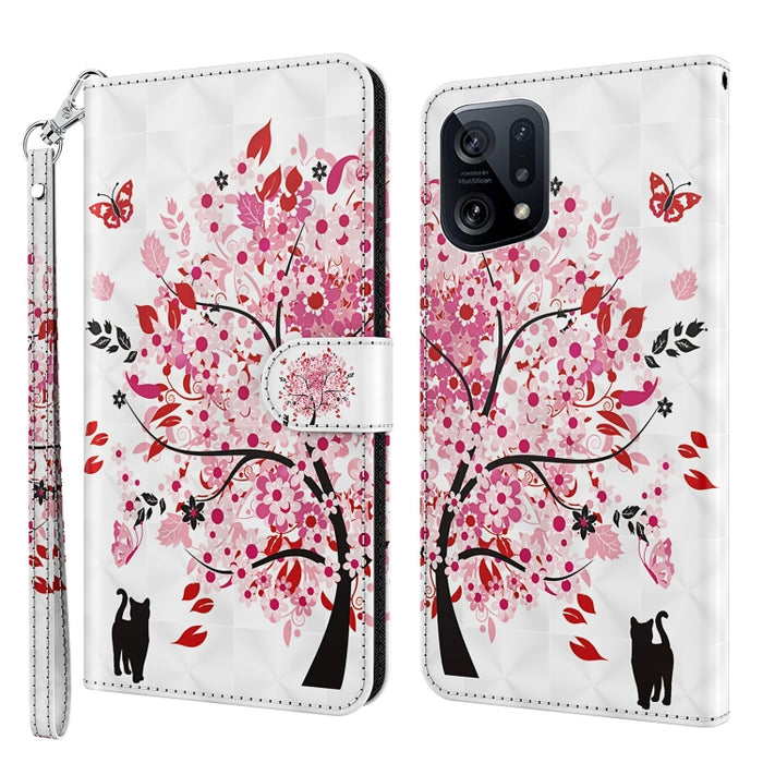 Patrón de pintura 3D TPU + funda de teléfono de cuero PU, For OPPO Find X5, For OPPO Find X5 Pro, For OPPO Reno7 5G/Find X5 Lite, For vivo Y72 5G, For Xiaomi Redmi 10A, For Xiaomi Poco M4 5G/Redmi 10 5G, For Xiaomi 12 Lite 4G/5G