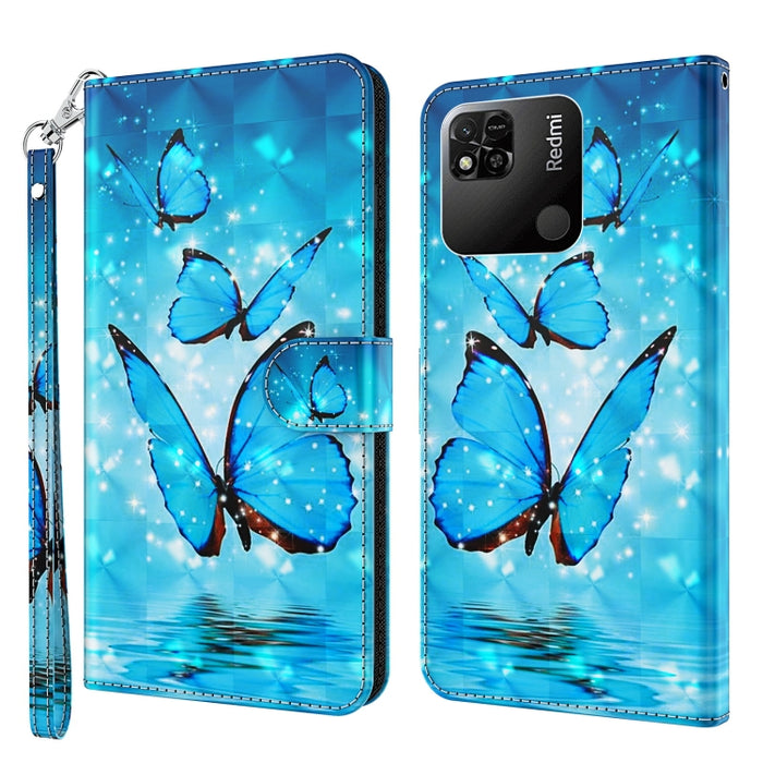 Patrón de pintura 3D TPU + funda de teléfono de cuero PU, For OPPO Find X5, For OPPO Find X5 Pro, For OPPO Reno7 5G/Find X5 Lite, For vivo Y72 5G, For Xiaomi Redmi 10A, For Xiaomi Poco M4 5G/Redmi 10 5G, For Xiaomi 12 Lite 4G/5G