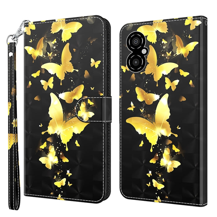 Patrón de pintura 3D TPU + funda de teléfono de cuero PU, For OPPO Find X5, For OPPO Find X5 Pro, For OPPO Reno7 5G/Find X5 Lite, For vivo Y72 5G, For Xiaomi Redmi 10A, For Xiaomi Poco M4 5G/Redmi 10 5G, For Xiaomi 12 Lite 4G/5G