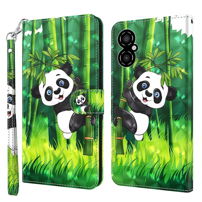 Patrón de pintura 3D TPU + funda de teléfono de cuero PU, For OPPO Find X5, For OPPO Find X5 Pro, For OPPO Reno7 5G/Find X5 Lite, For vivo Y72 5G, For Xiaomi Redmi 10A, For Xiaomi Poco M4 5G/Redmi 10 5G, For Xiaomi 12 Lite 4G/5G